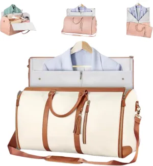 Travelezy luggage bag,Viralhuntz Travel Bag,mszcplo Wonder Bag, Large Capacity Foldable Garment(Beige)