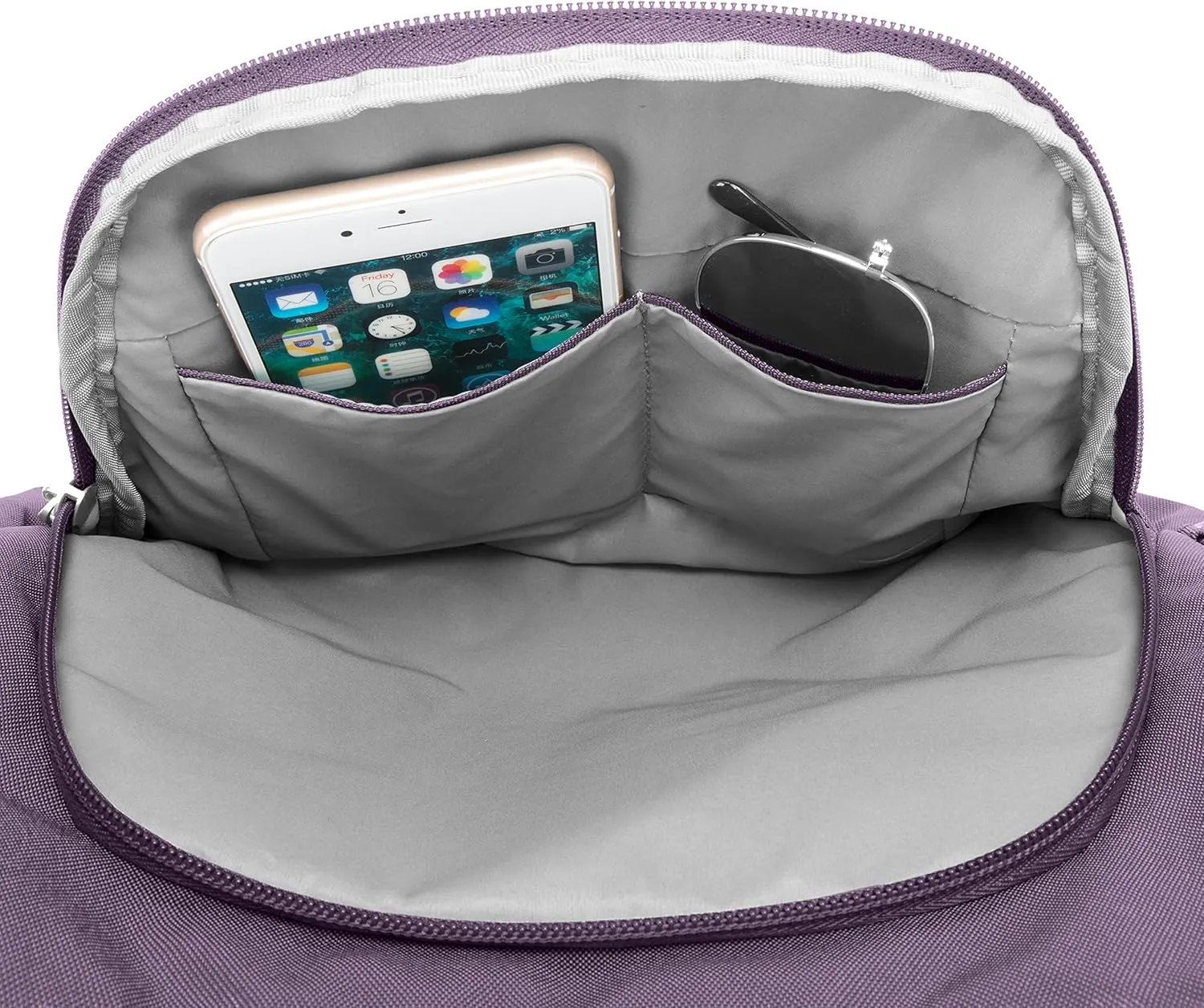 Travelon Anti-theft Classic Crossbody Bucket Bag