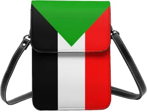 Trinidadian and Tobagonian Flag Small Crossbody Purse Cell Phone Bag for Women