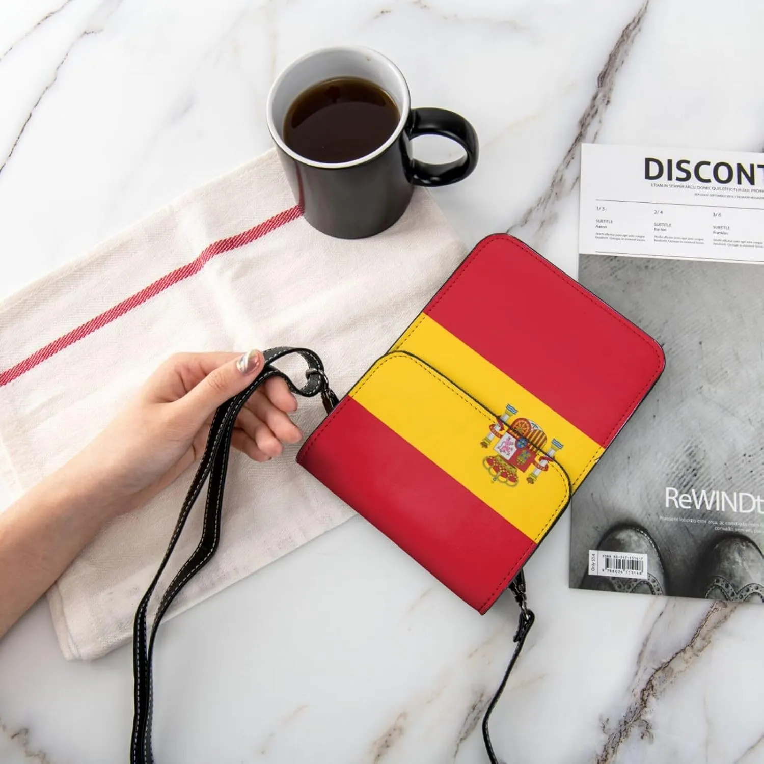 Trinidadian and Tobagonian Flag Small Crossbody Purse Cell Phone Bag for Women