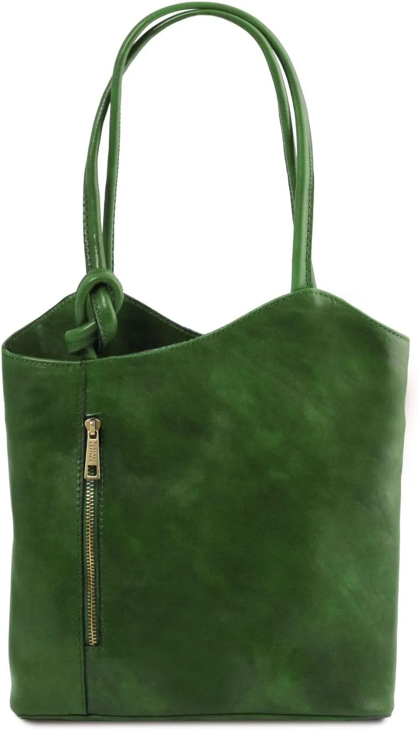 Tuscany Leather Patty - Leather convertible bag - TL141497 (Green)
