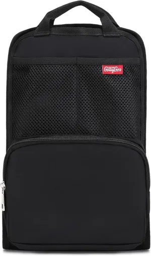 Unisex Foldable Vertical Backpack Organizer Insert for Tote Bag, Carry On, Picnic, Camping - 10 Pockets & Handle