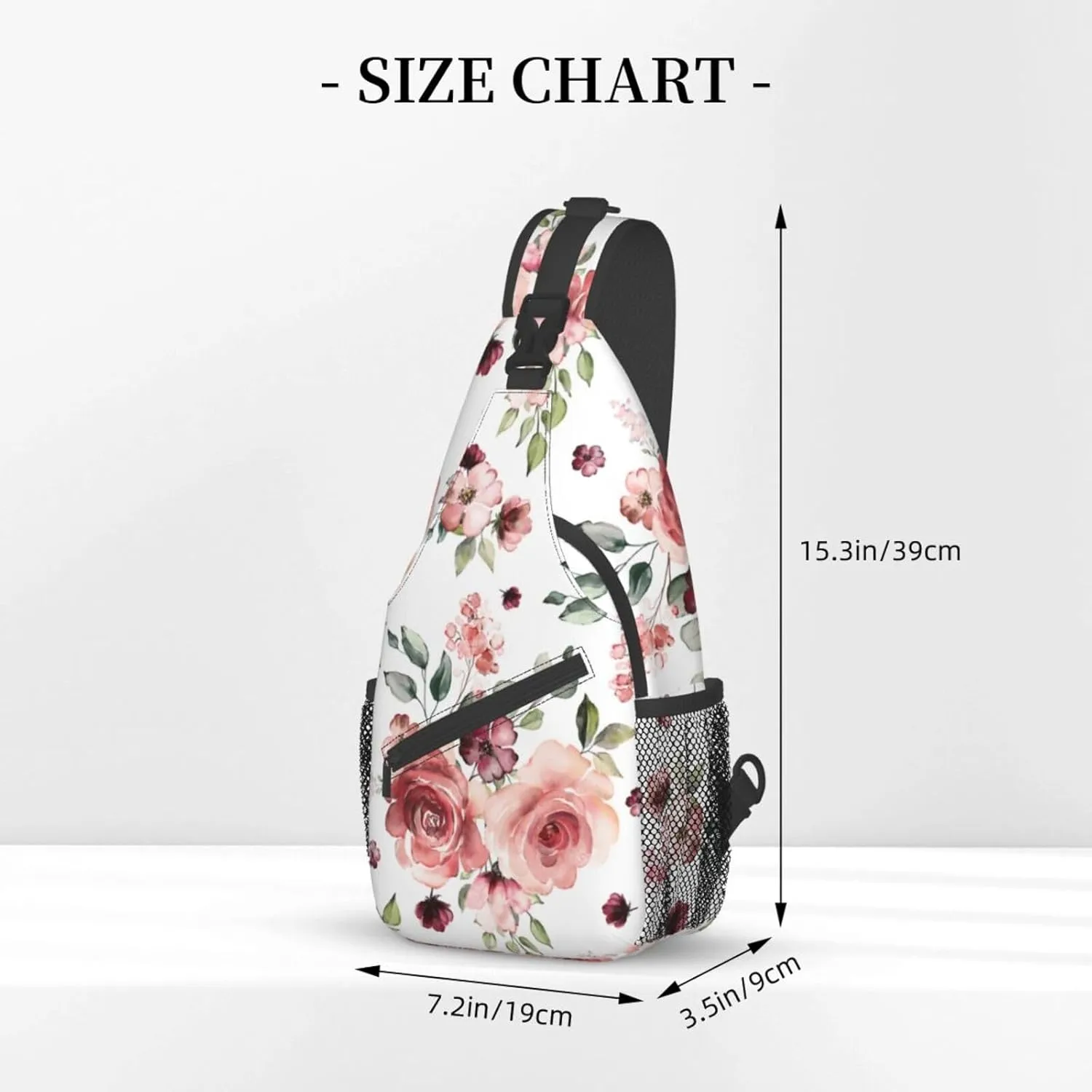 Unisex Sling Bag Crossbody Backpack for Men Women Casual Chest Bag Shoulder Backpack Sport Travel Hiking Daypack