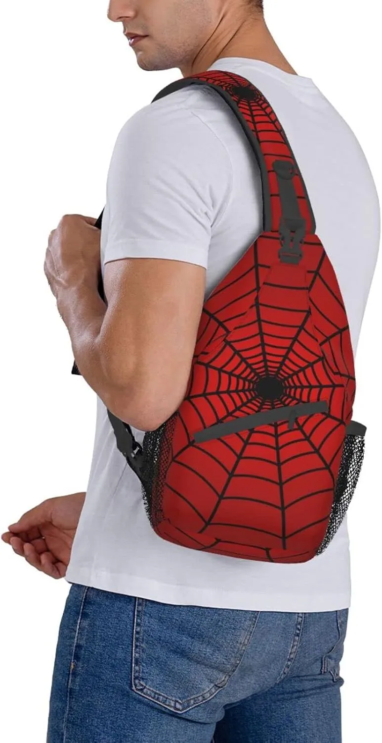 Unisex Sling Bag Crossbody Backpack for Men Women Casual Chest Bag Shoulder Backpack Sport Travel Hiking Daypack