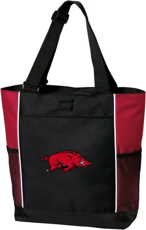 University of Arkansas Tote Bags Red Arkansas Razorbacks Totes Beach Travel