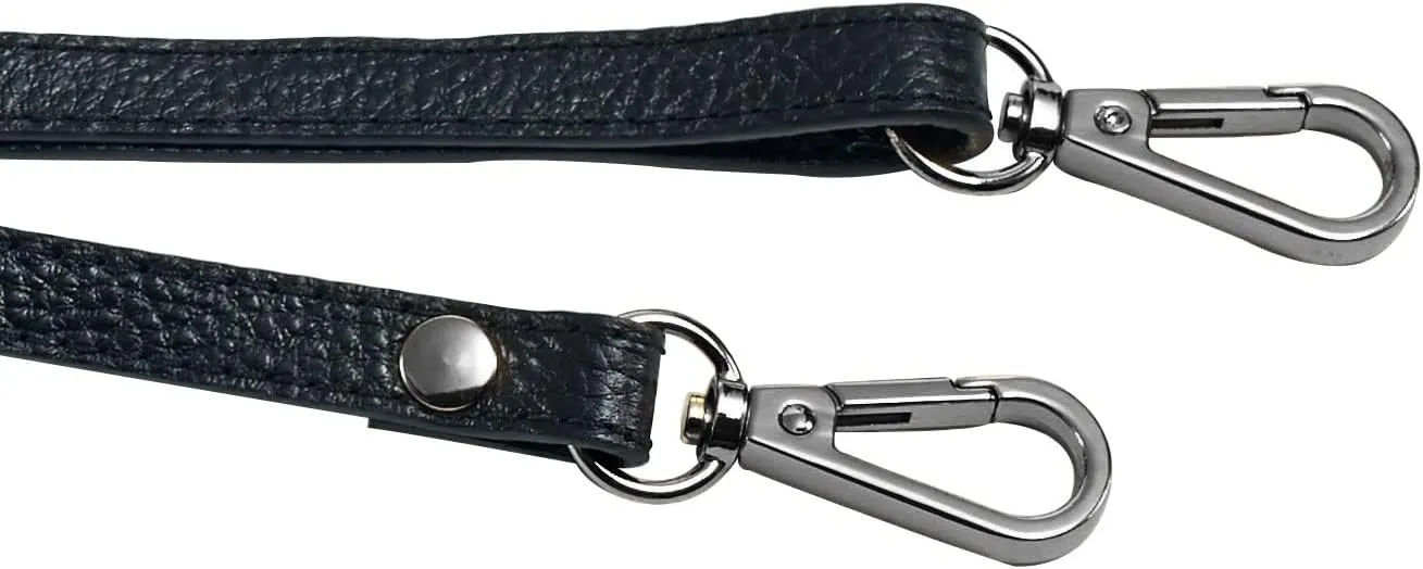 VanEnjoy Full Grain Leather Adjustable Replacement Strap Cross Body Bag Purse, 26-51" Long,0.47“Wide