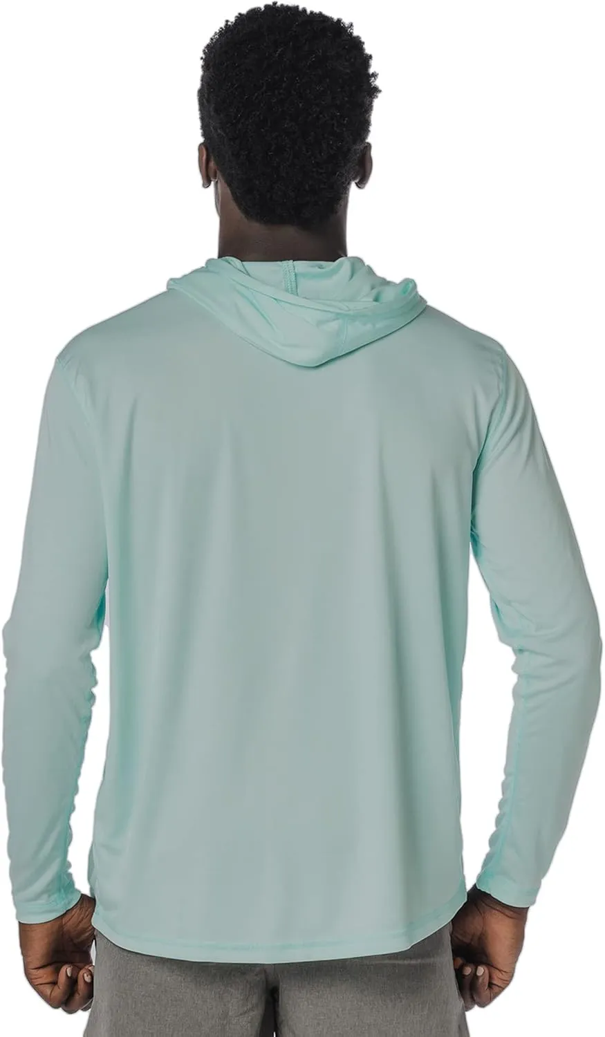 Vapor Apparel Men’s UPF 50  UV Sun Protection Long Sleeve Performance Hoodie for Sports and Outdoor Lifestyle