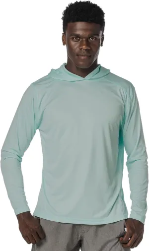 Vapor Apparel Men’s UPF 50  UV Sun Protection Long Sleeve Performance Hoodie for Sports and Outdoor Lifestyle