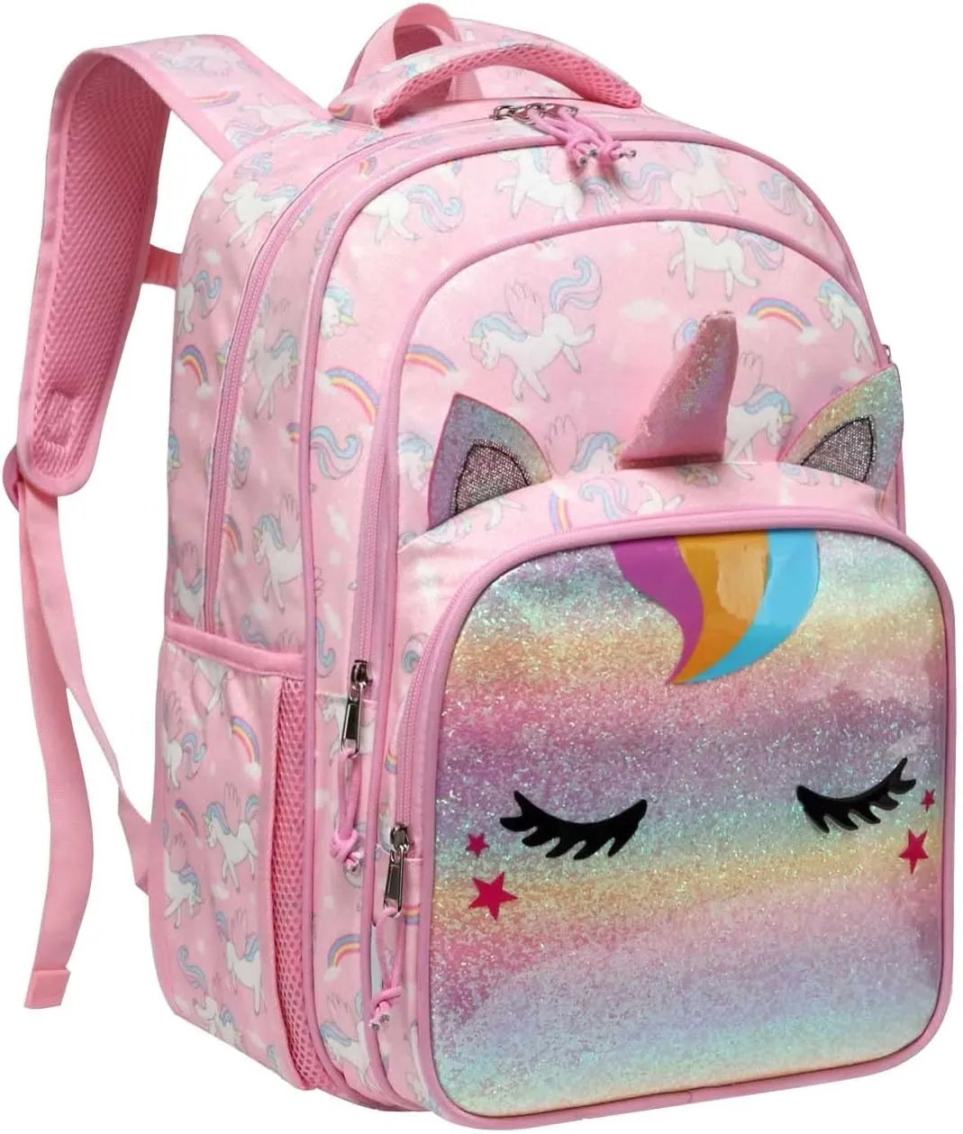 VASCHY Kids backpacks, 16in Water Resistant Boys Girls Backpack for Preschool/Primary/Elementary School Bookbag