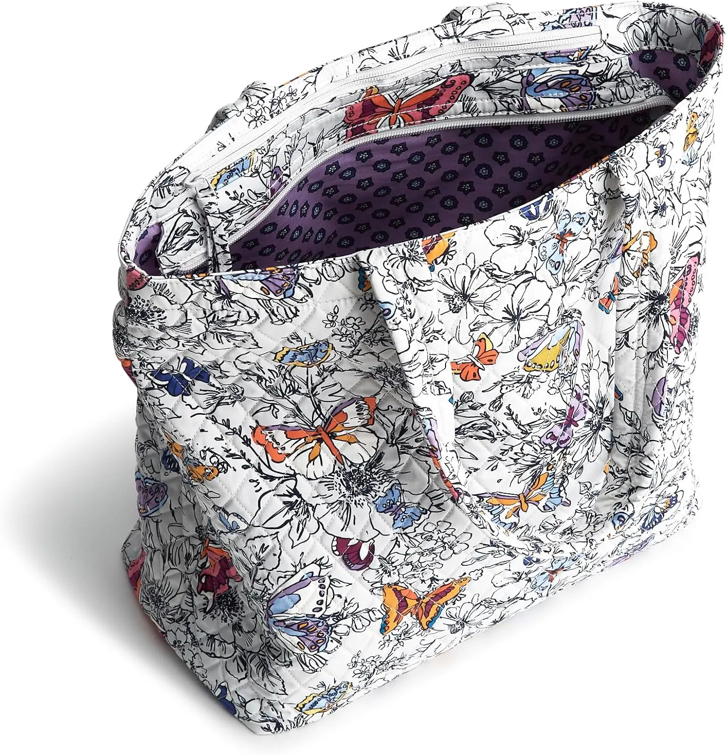 Vera Bradley Premium Cotton Clermont Travel Tote