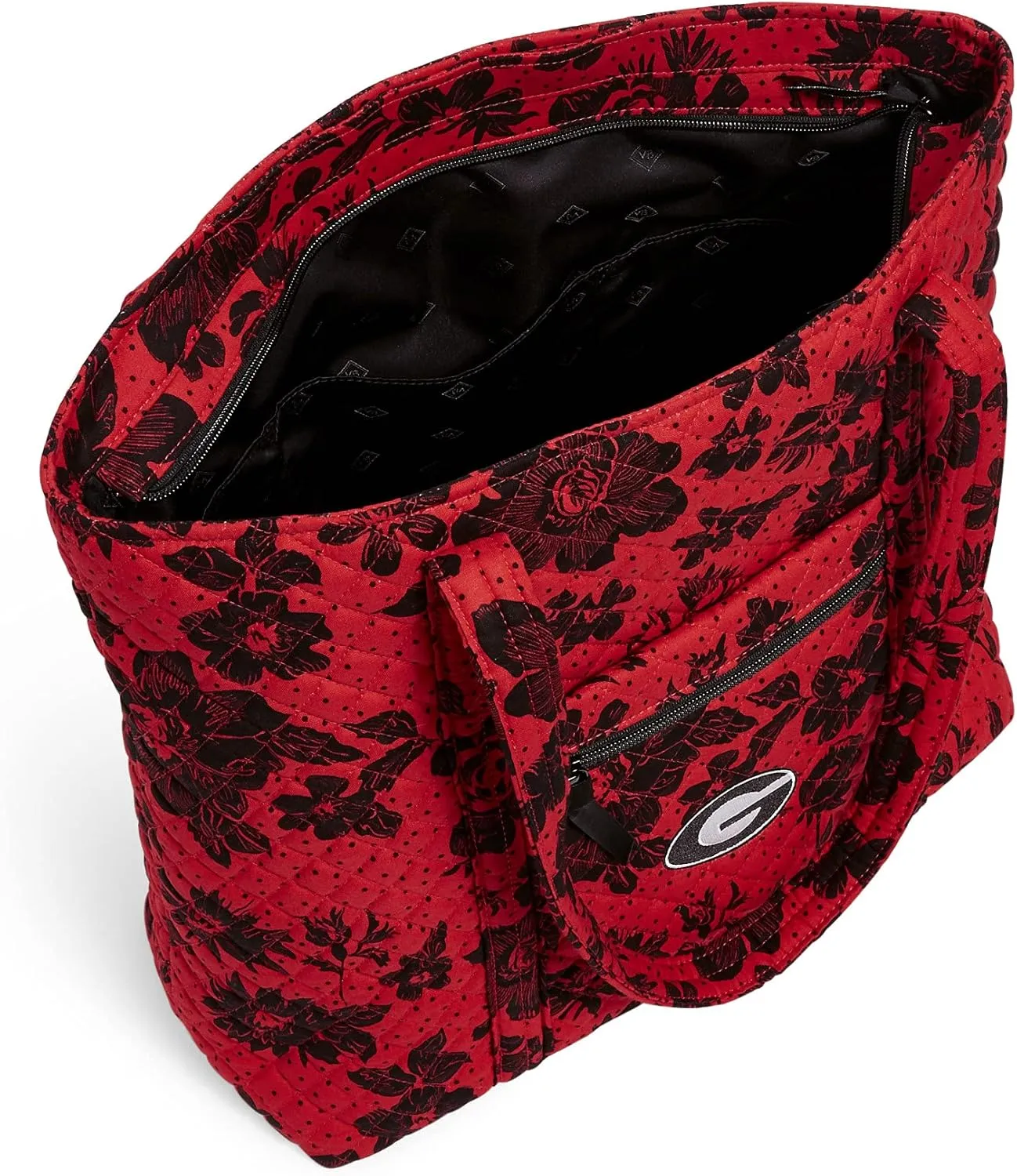 Vera Bradley Women's Cotton Collegiate Vera Tote Bag (Multiple Teams Available)