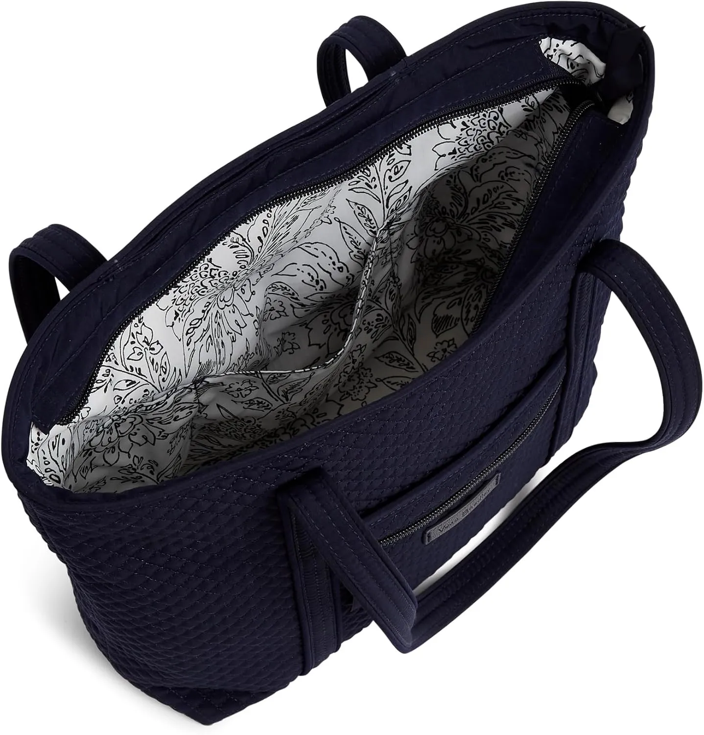 Vera Bradley Women's Microfiber Small Vera Tote Bag