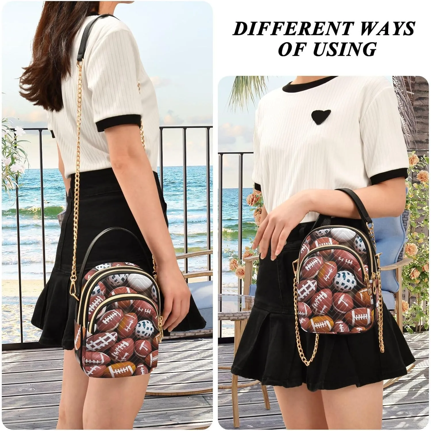 Vintage Lemons with Butterflies Crossbody Shoulder Bag, Ladies Shoulder Handbags, Modern Crossbody Bags for Women