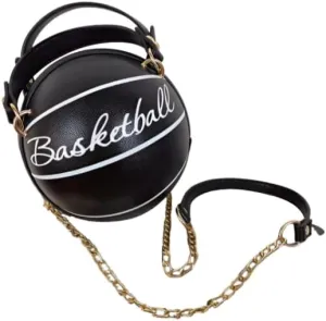 Viral Rugby Ball-Shaped Crossbody Bag for Women | Trendy Contrast Panel Shoulder Purse with Detachable Strap | Compact