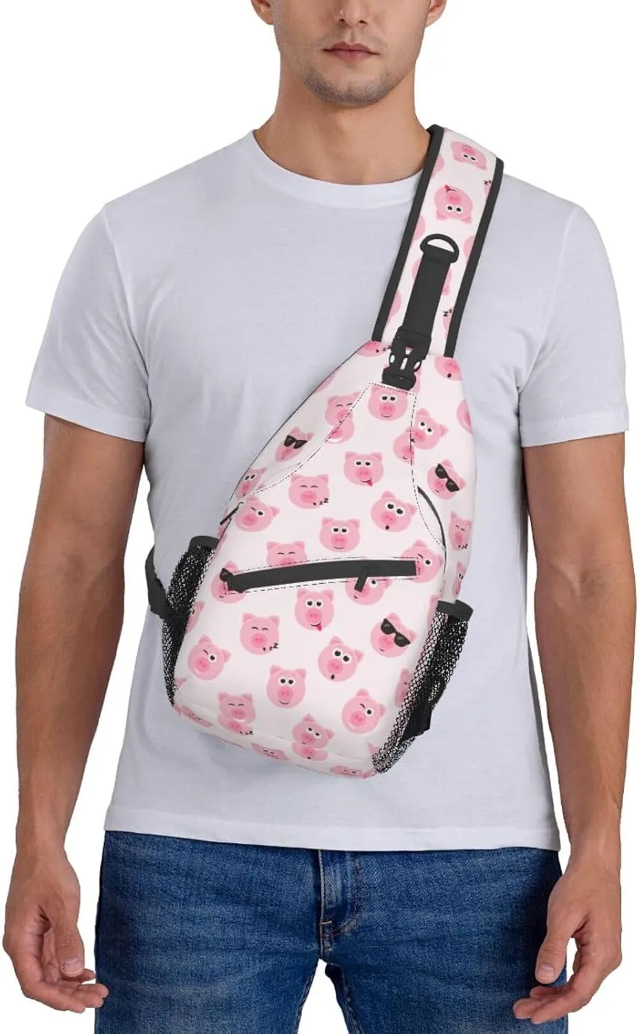 VOOHDDY Sling Bag For Women Men Travel Hiking Backpack Crossbody Shoulder Chest Bags Casual Daypack Sport