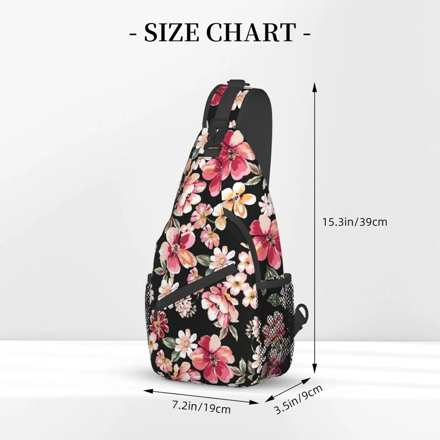 VOOHDDY Sling Bag For Women Men Travel Hiking Backpack Crossbody Shoulder Chest Bags Casual Daypack Sport