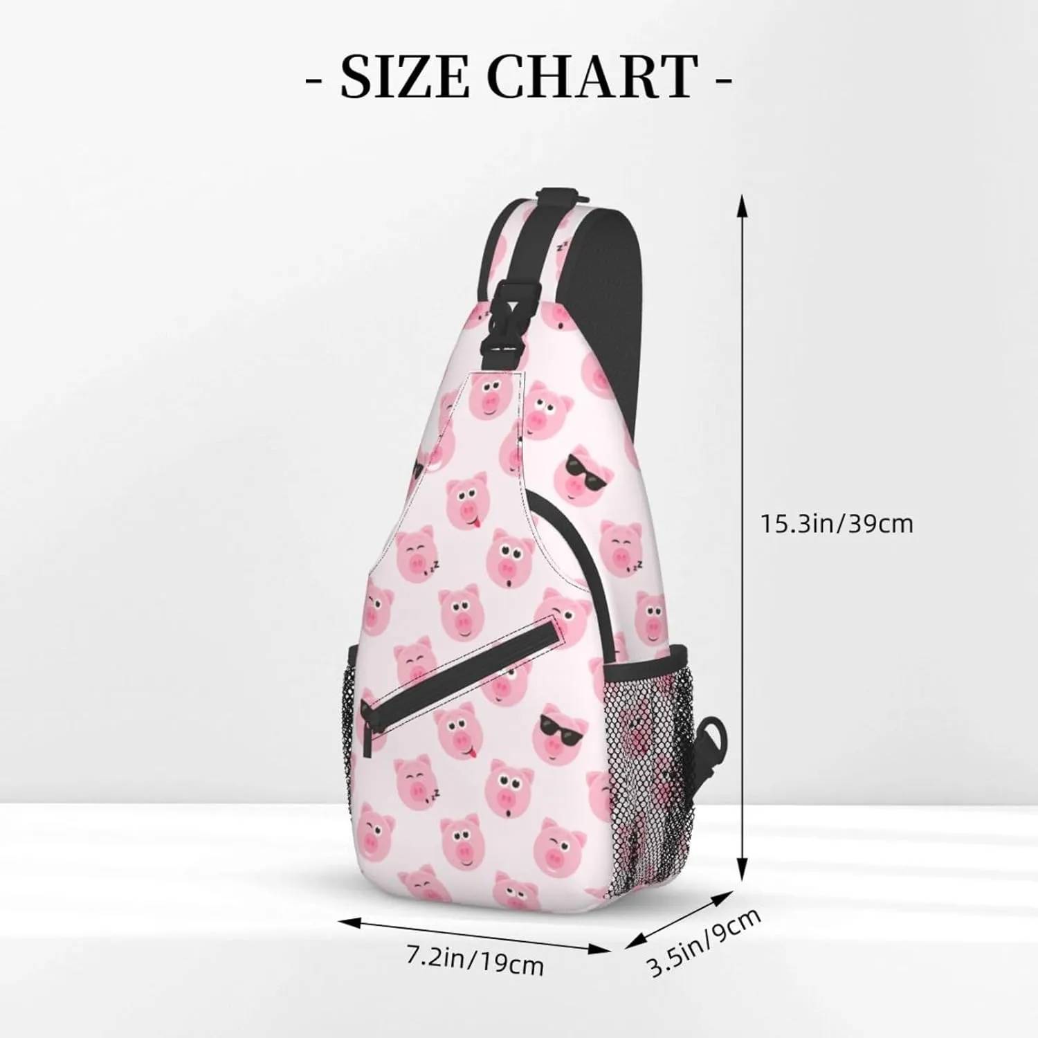 VOOHDDY Sling Bag For Women Men Travel Hiking Backpack Crossbody Shoulder Chest Bags Casual Daypack Sport