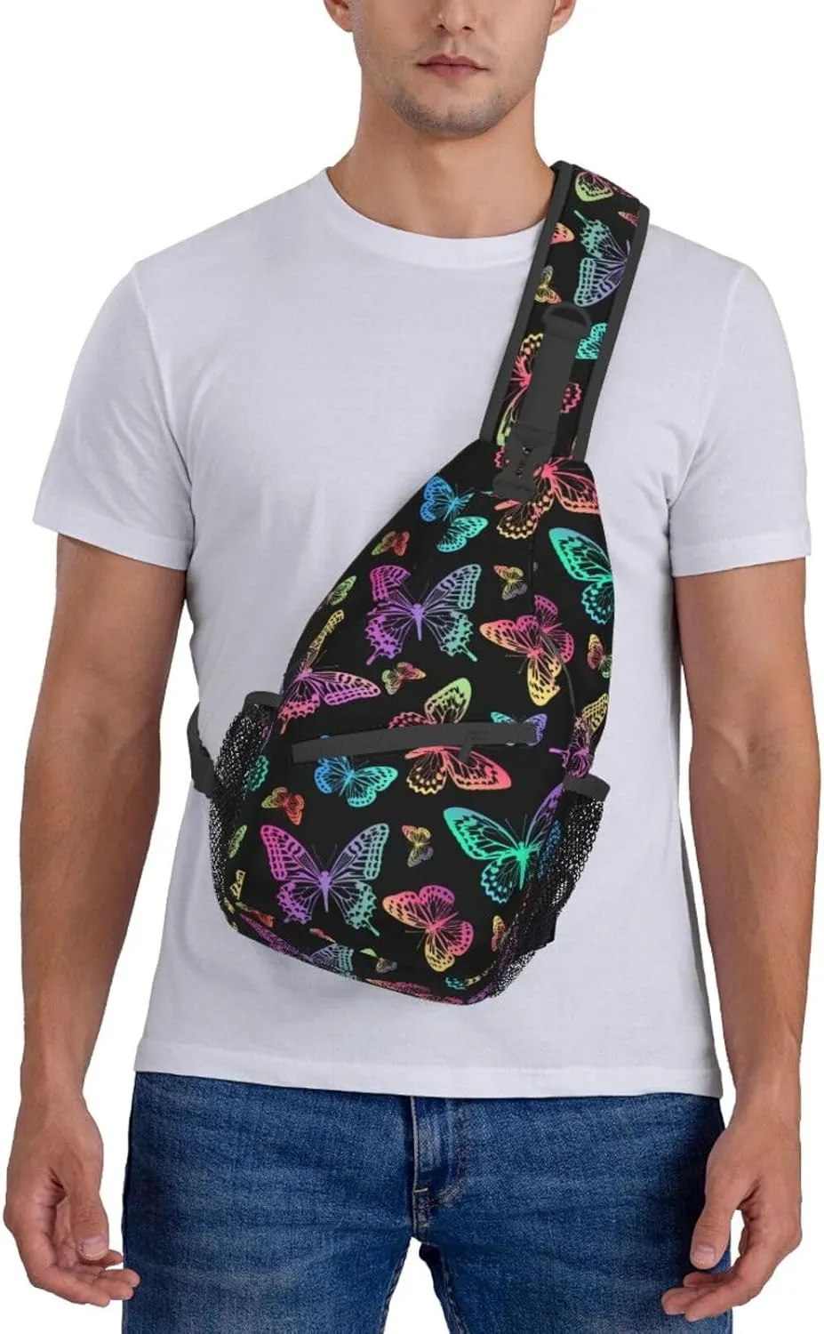 VOOHDDY Sling Bag For Women Men Travel Hiking Backpack Crossbody Shoulder Chest Bags Casual Daypack Sport
