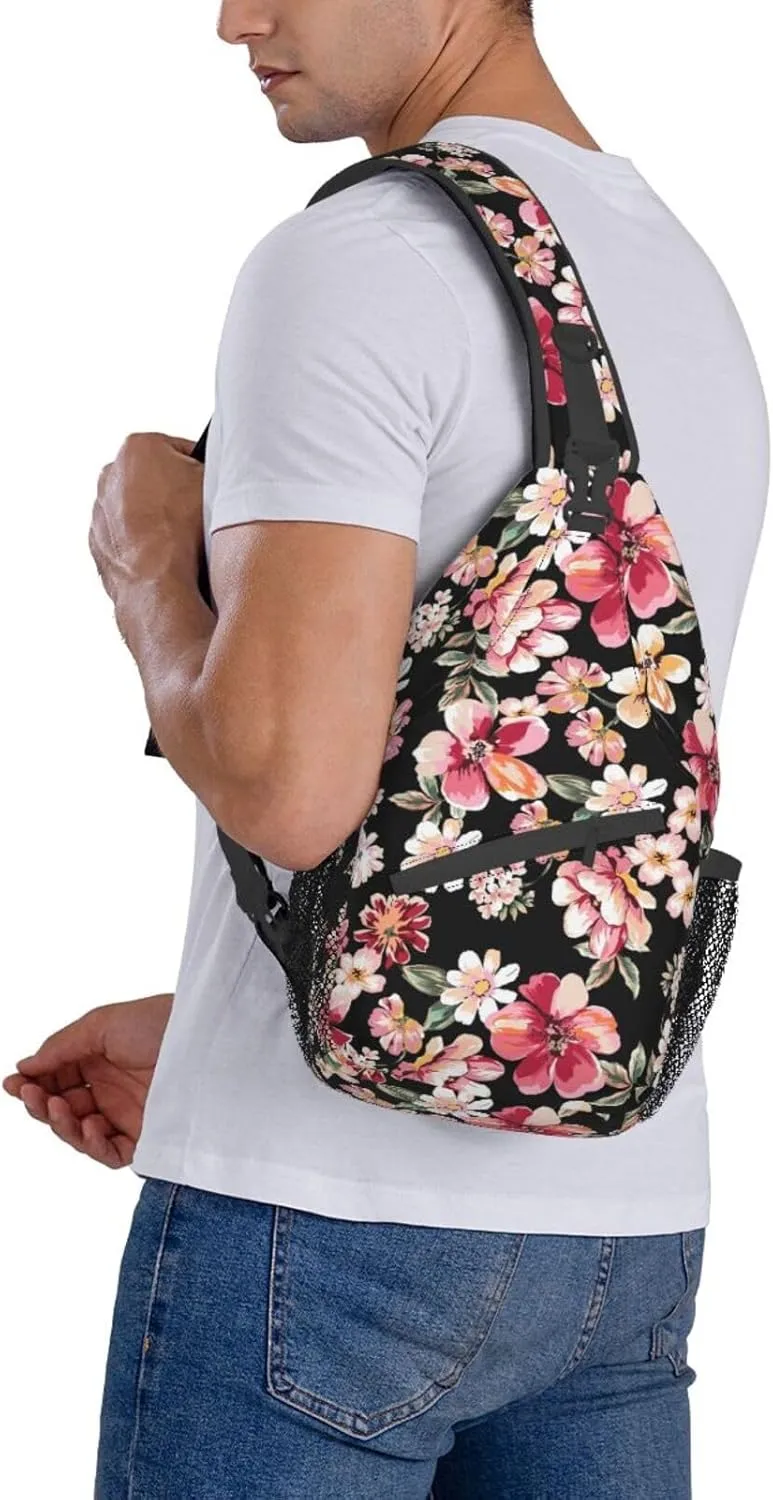 VOOHDDY Sling Bag For Women Men Travel Hiking Backpack Crossbody Shoulder Chest Bags Casual Daypack Sport