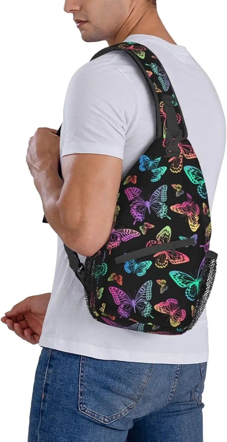 VOOHDDY Sling Bag For Women Men Travel Hiking Backpack Crossbody Shoulder Chest Bags Casual Daypack Sport