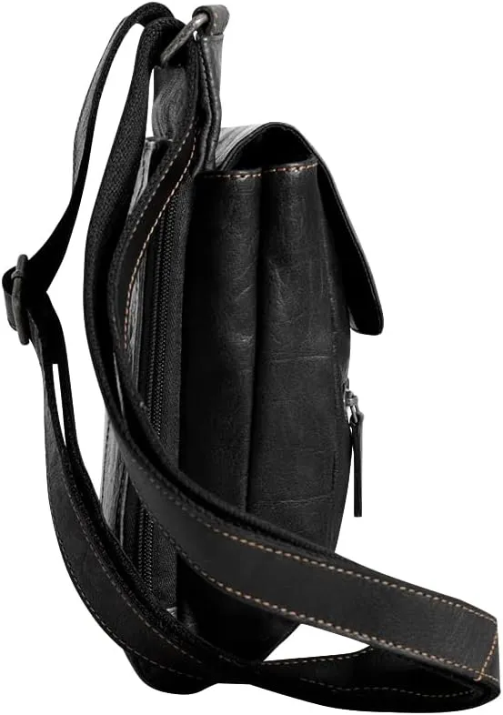 Voyager Slim Crossbody #7831 (Black)