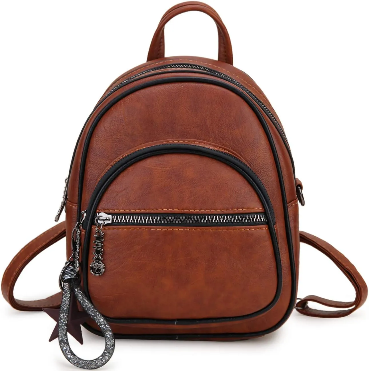 VX VONXURY Mini Backpack Purse,Small Convertible Backpack for Women Ladies with Detachable Straps