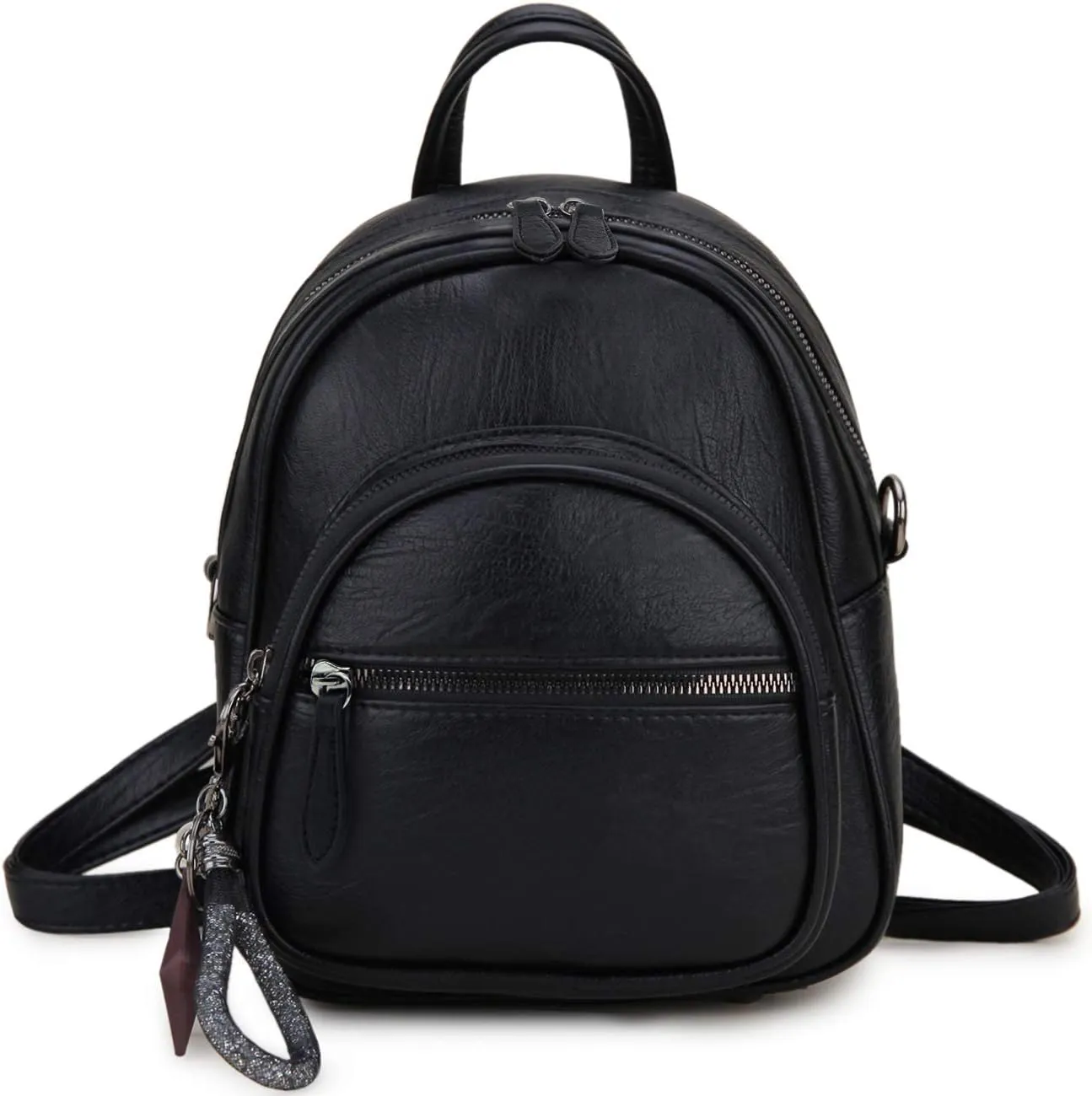 VX VONXURY Mini Backpack Purse,Small Convertible Backpack for Women Ladies with Detachable Straps