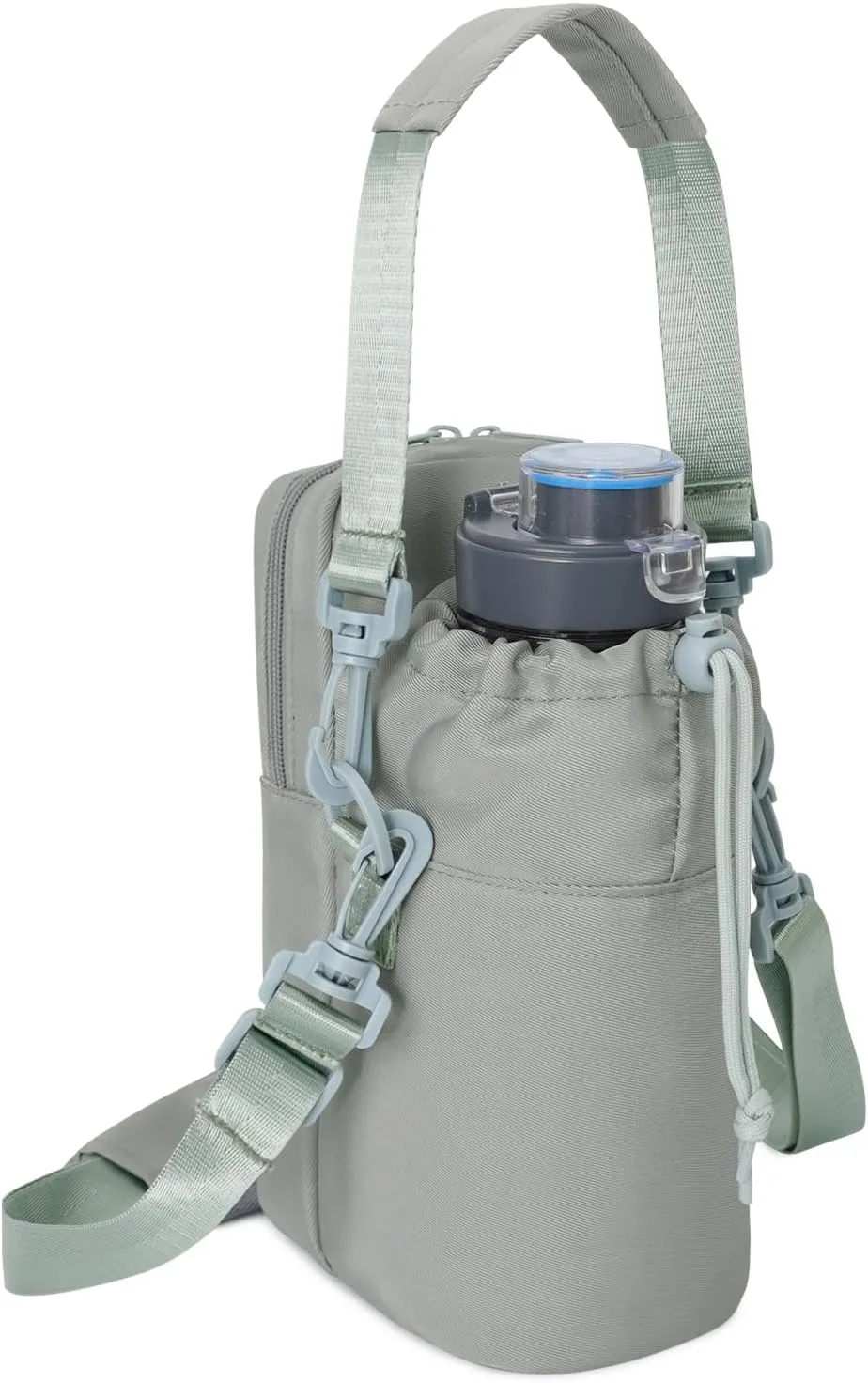 Wandering Nature Water Bottle Holder with Strap 32oz Insulated Water Bottle Carrier Sling Bag with Phone Pocket Water Bottle Pouch for Hiking Walking(Patent Pending)…
