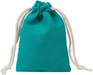 wanerxin 10pcs Cotton Drawstring Bag Gift Muslin Bags Pouch Reusable Packing Storage Bags for Jewelry,Birthday,Wedding Favors, Party Favors, 4” x 6” (peacock blue)