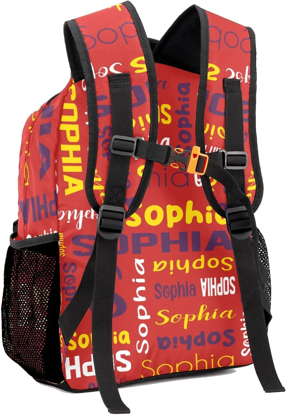 Waterproof Personalized Bookbag Custom Backpack with Name for Elementary Girls Boys, Unique Customized School Book Bag, Customize Back Pack Gift for Kids, 1 Pack