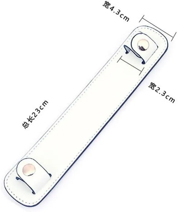 White Bag Shoulder Strap Decompression Wide Shoulder Pad Replacement Shoulder Brace Accessories