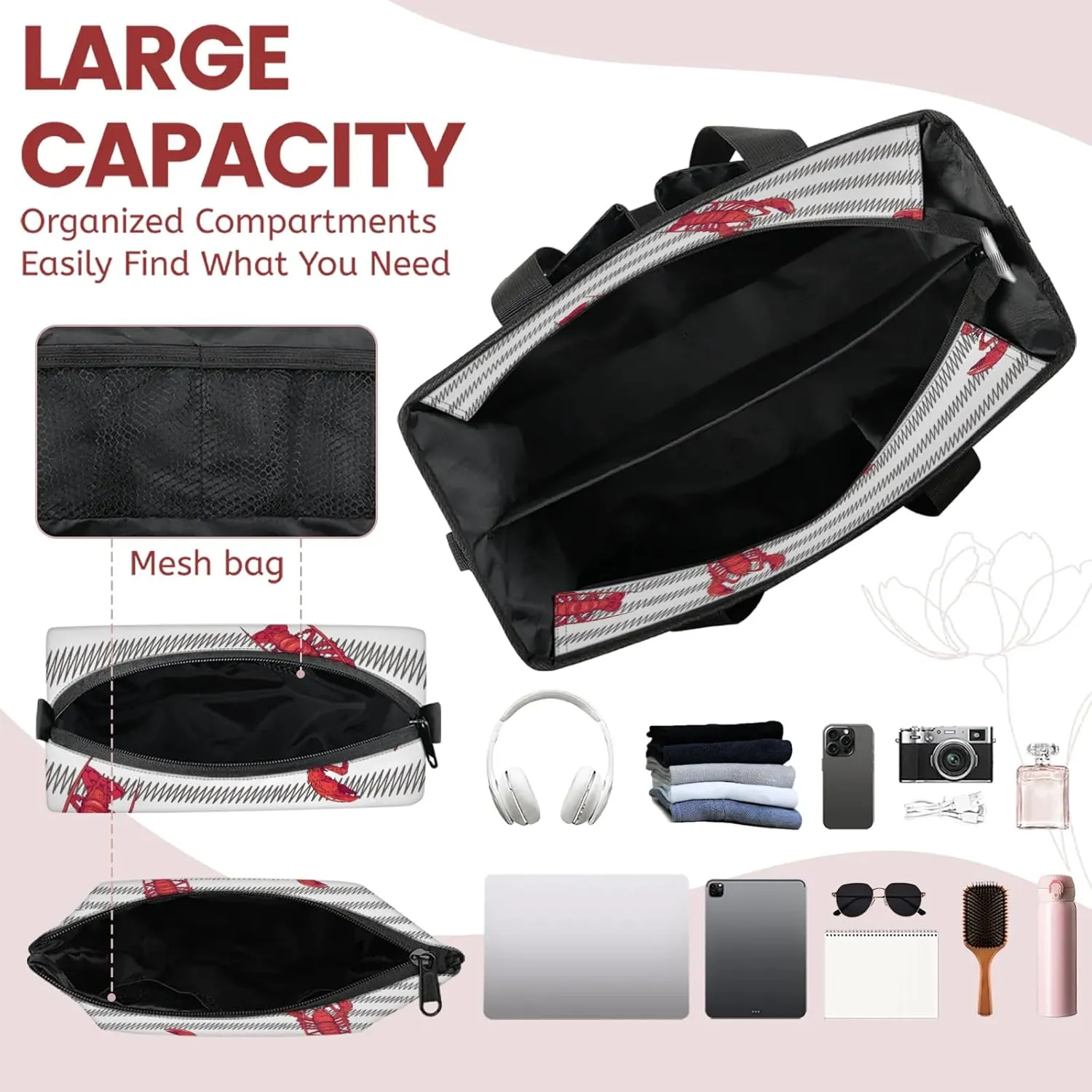 Women Fashion Tote Bag Wallet Shoulder Bags Set 3PCS Top Handle Satchel Purse Large Zippered Handbag Daily Use