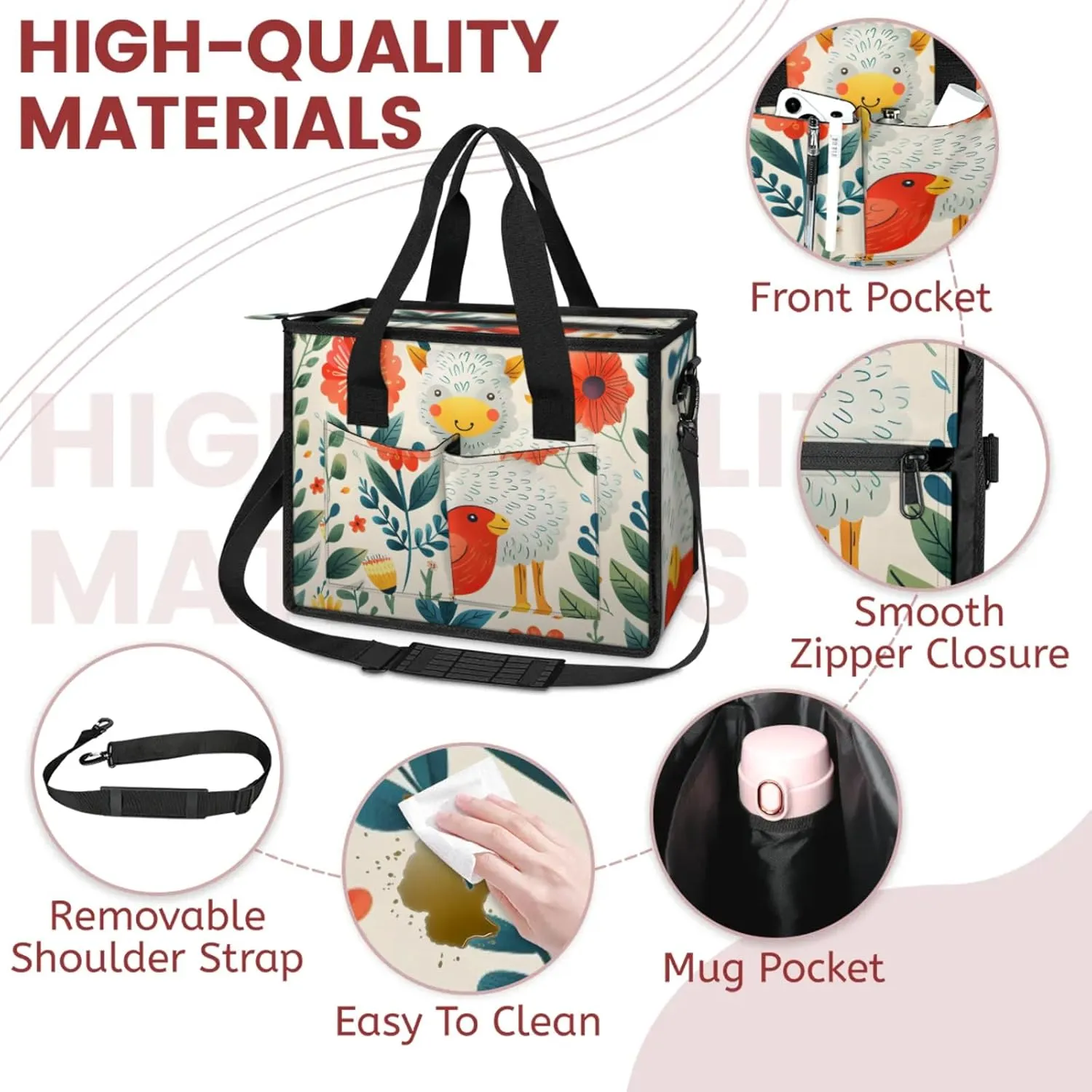 Women Fashion Tote Bag Wallet Shoulder Bags Set 3PCS Top Handle Satchel Purse Large Zippered Handbag