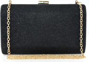 Women Glistening Iron Handbag Evening Clutch Bag Glitter Handbag Party Bag Formal Simple Fashion Clutches