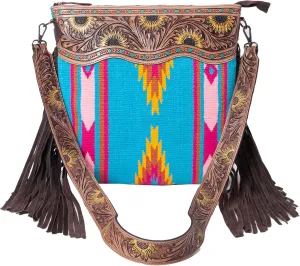 Women Natural Cowhide Leather Crossbody Bag With Adjustable Detachable Strap
