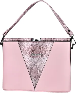 Women Vegan Leather handbags, Fashion Snake Printed crossbody Bags, Clutch Bags