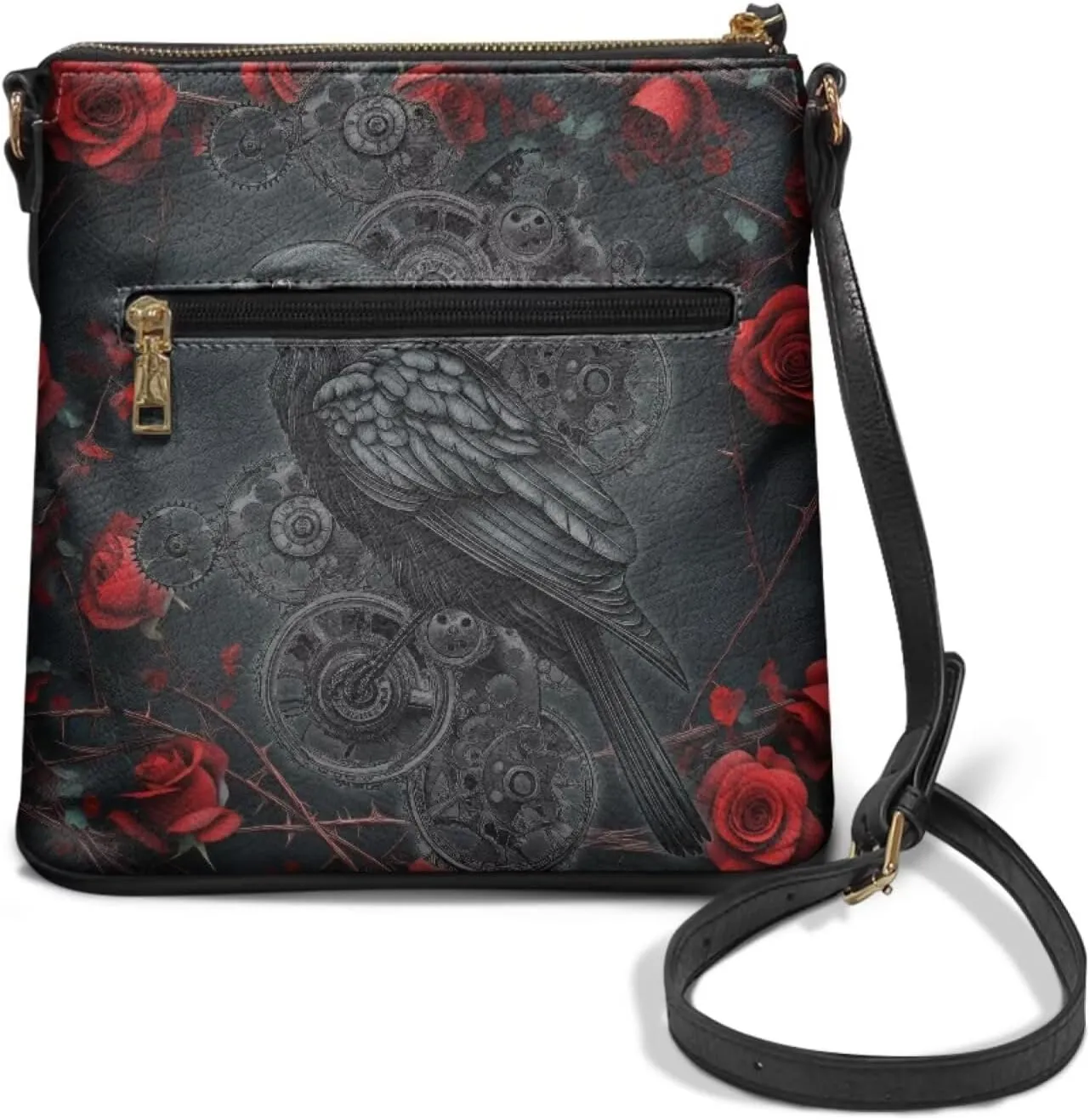 Women's Crossbody Bag Purse Shoulder Bag with Adjustable Strap,Trendy Leather Hobo Handbags Sling Bag Purse