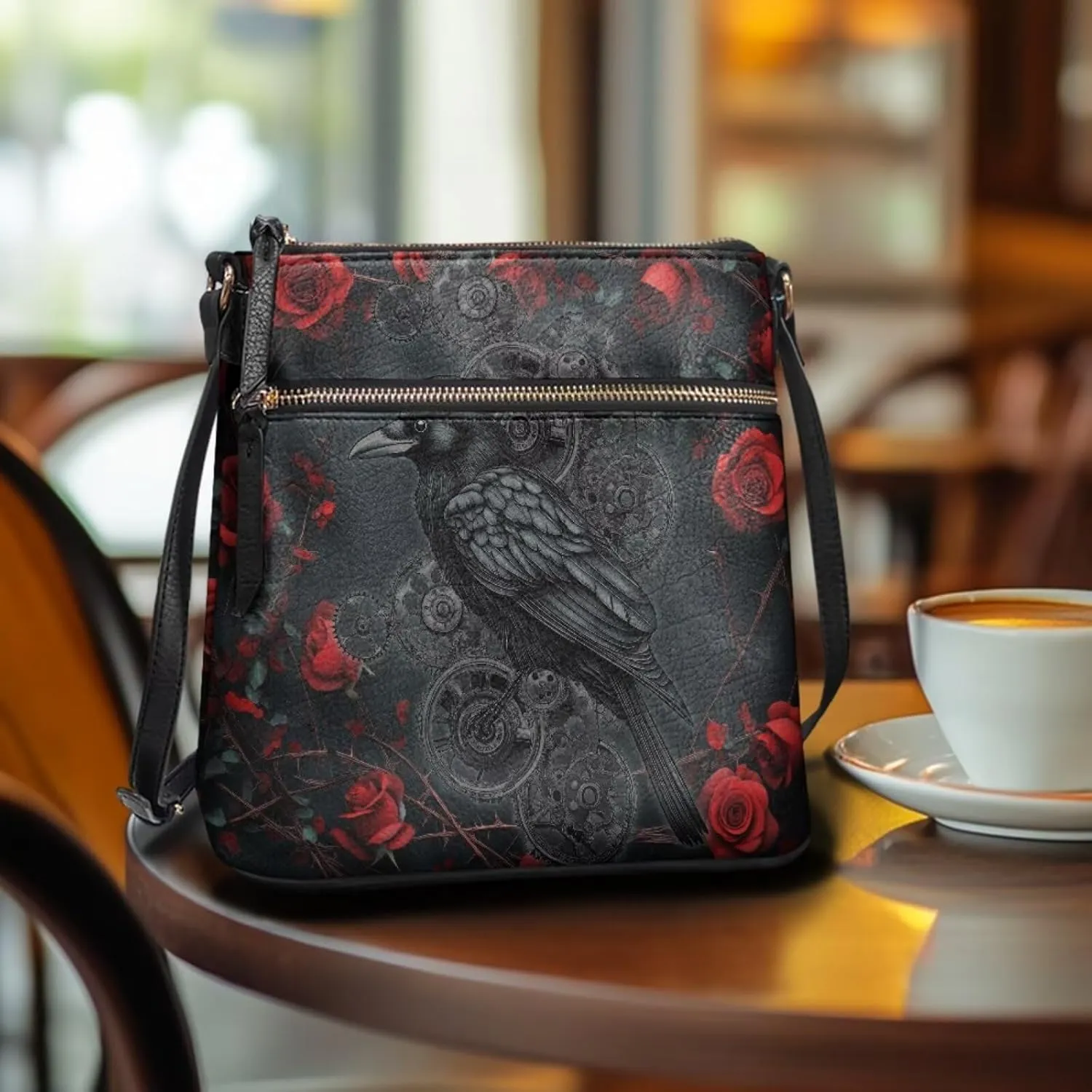 Women's Crossbody Bag Purse Shoulder Bag with Adjustable Strap,Trendy Leather Hobo Handbags Sling Bag Purse