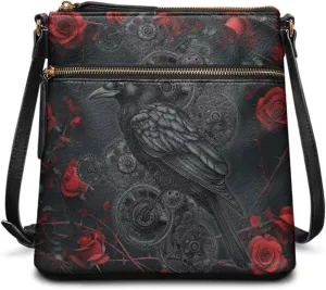 Women's Crossbody Bag Purse Shoulder Bag with Adjustable Strap,Trendy Leather Hobo Handbags Sling Bag Purse