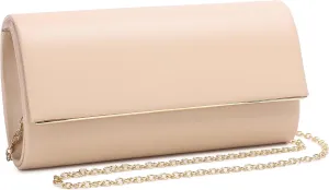 Women's Evening Clutch Bags for Formal Cocktail Prom Wedding Party Patent Leather Dressy Foldover Purse Christmas gift