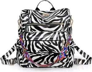 Women's Fashion Backpack Purse Multipurpose Design Convertible Satchel Handbags Shoulder Bag Travel bag