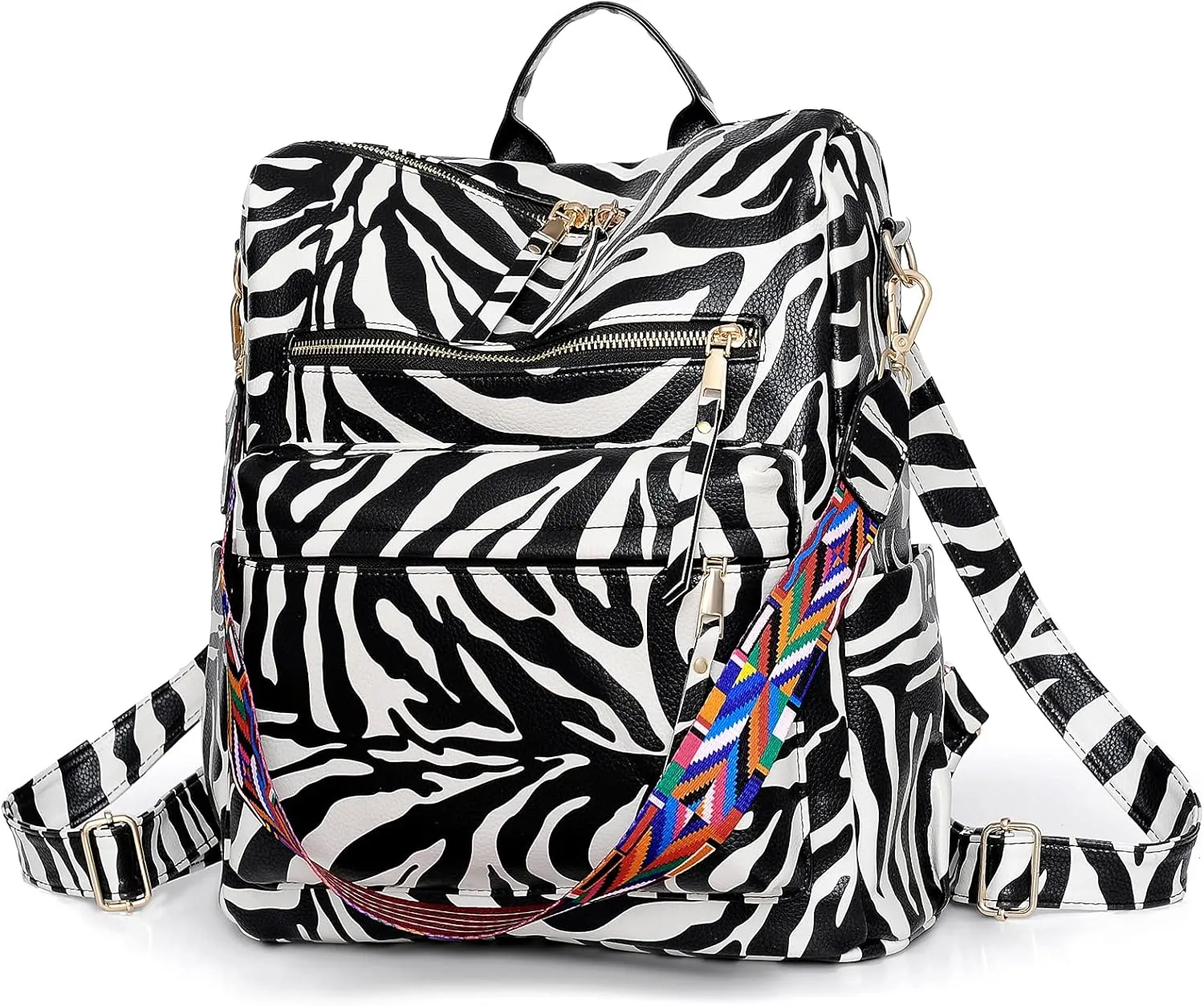 Women's Fashion Backpack Purse Multipurpose Design Convertible Satchel Handbags Shoulder Bag Travel bag