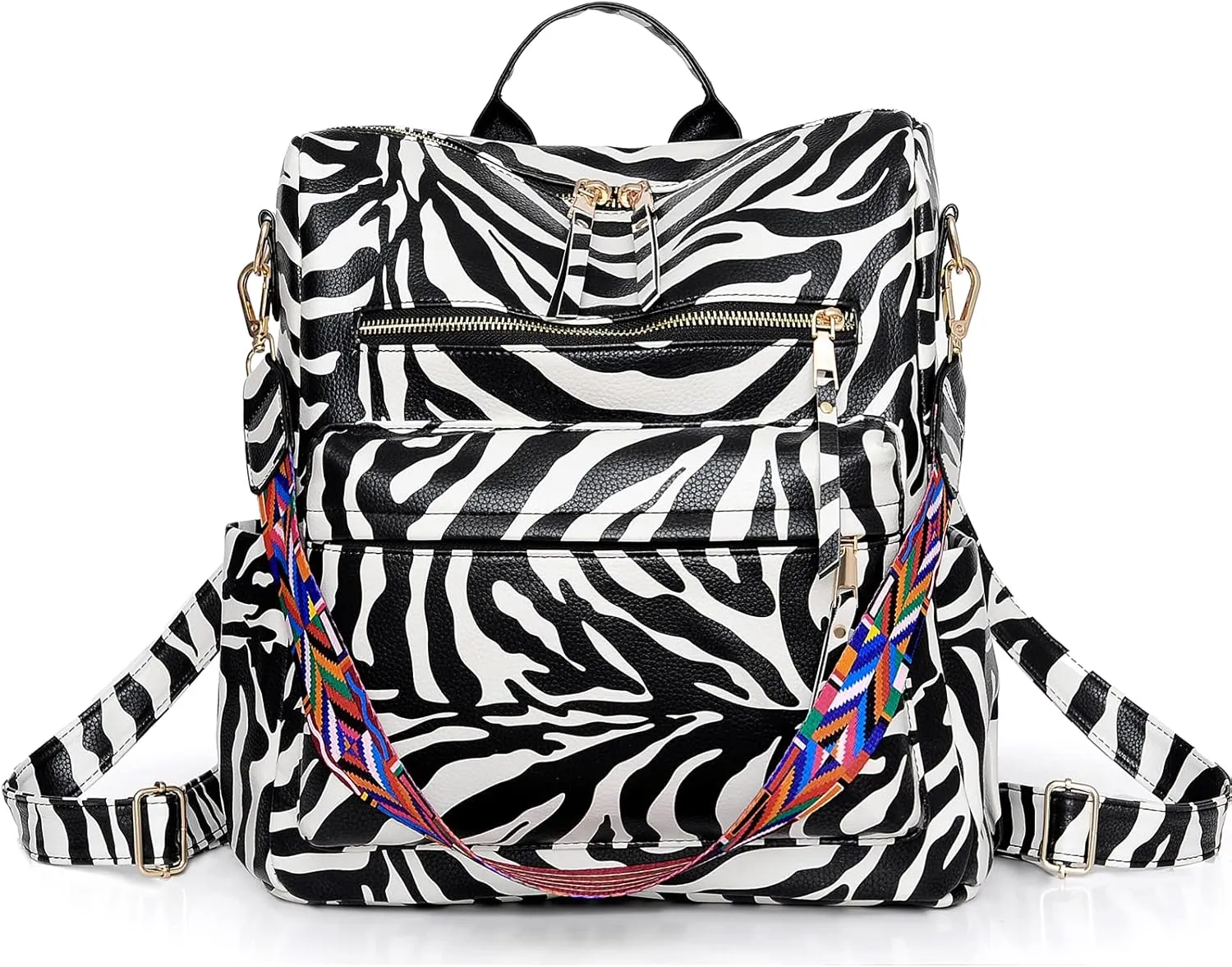 Women's Fashion Backpack Purse Multipurpose Design Convertible Satchel Handbags Shoulder Bag Travel bag