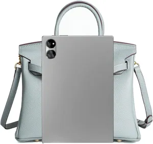Women's Genuine Leather Top Handle Bag - Convertible Tote, Shoulder & Crossbody Purse for Work Travel, Multipurpose Handbag