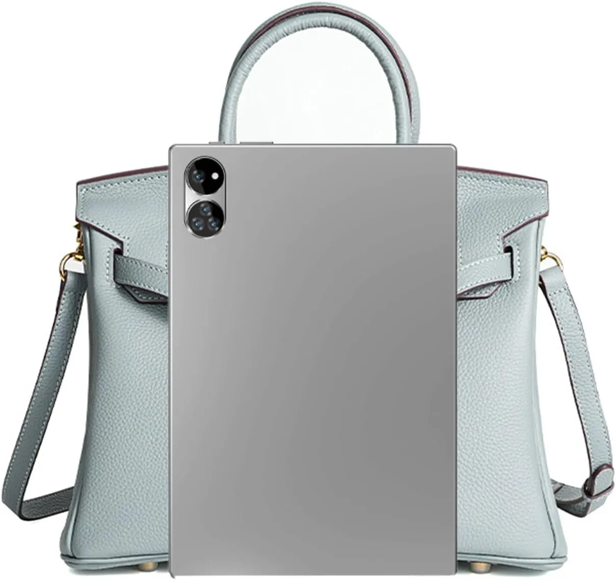 Women's Genuine Leather Top Handle Bag - Convertible Tote, Shoulder & Crossbody Purse for Work Travel, Multipurpose Handbag