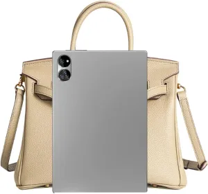 Women's Genuine Leather Top Handle Bag - Convertible Tote, Shoulder & Crossbody Purse for Work Travel, Multipurpose Handbag