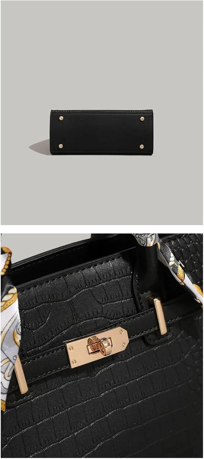 Women's real leather satchel Handbag Tote Shoulder Bag Vintage Crossbody purse top handling bag