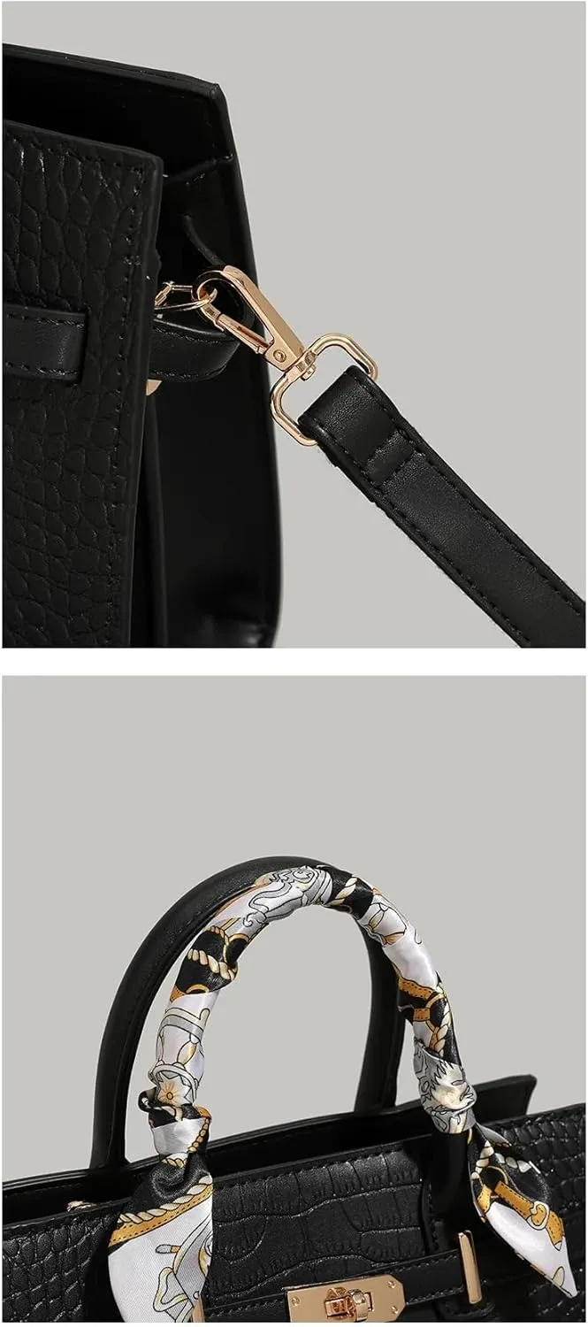 Women's real leather satchel Handbag Tote Shoulder Bag Vintage Crossbody purse top handling bag