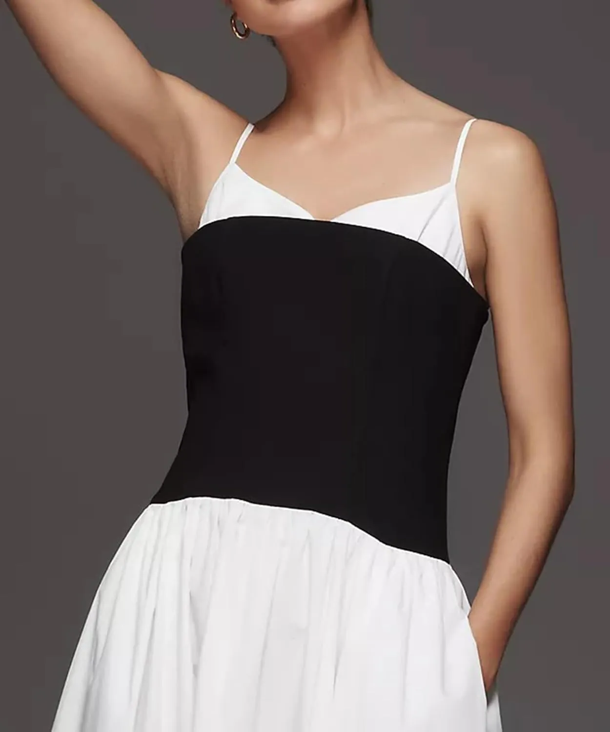 Women's Sexy Low Cut Spaghetti Strap Long Dress Casual Sleeveless Backless Slimd Midi Dress Square Neck Bustier Dress