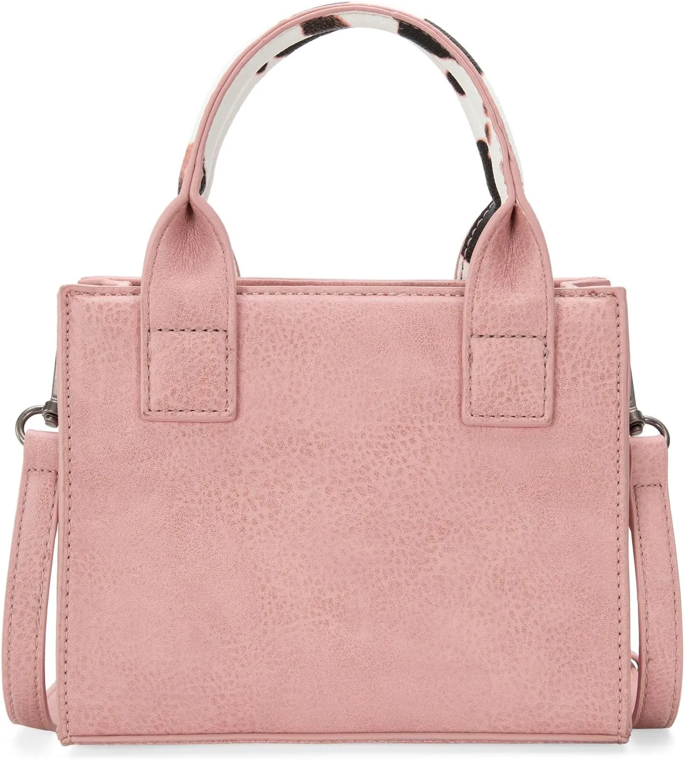 Wrangler Mini Tote Bag for Women Cow Print Western Crossbody Purse